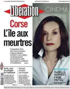 Libération du Mercredi 17 Octobre 2012