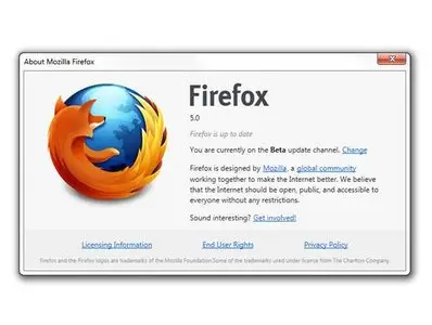 Mozilla Firefox 5.0 beta 1 Portable