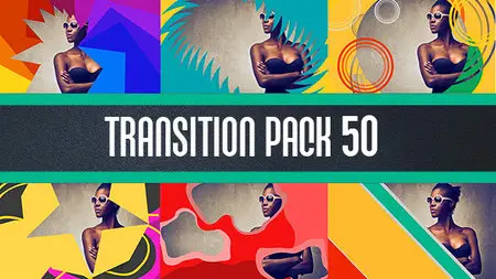 Transition pack 50 - Project for After Effects (VideoHive)