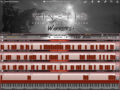 Kirk Hunter Studios Kinetic Percussion Motion Engine KONTAKT