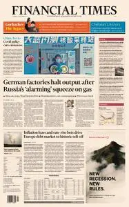 Financial Times Asia - September 1, 2022