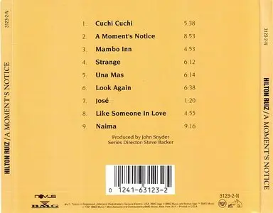 Hilton Ruiz - A Moment's Notice (1991)