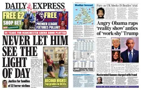 Daily Express – August 21, 2020