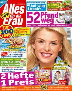Alles für die Frau – 26. September 2014