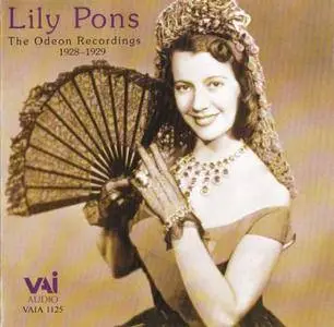 Lily Pons - The Odeon Recordings 1928-1929 (1995)