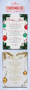 GraphicRiver Christmas Eve Menu Template