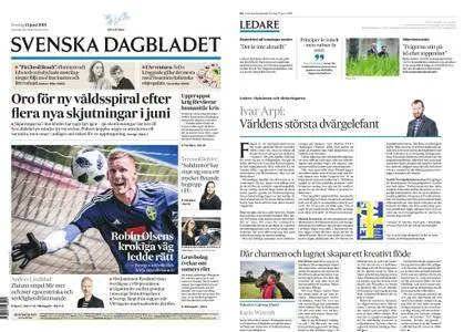 Svenska Dagbladet – 15 juni 2018