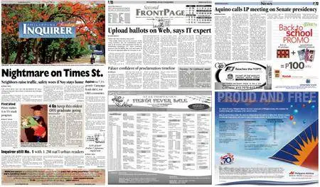 Philippine Daily Inquirer – May 30, 2010