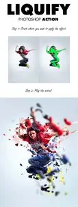 GraphicRiver Liquify Photoshop Action