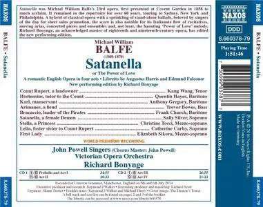 John Powell Singers, Victorian Opera Orchestra, Richard Bonynge - Michael William Balfe: Satanella (2016)