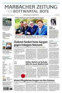 Marbacher Zeitung - 22. September 2018