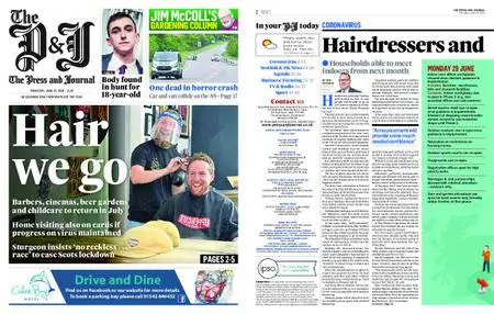 The Press and Journal Highlands and Islands – June 25, 2020