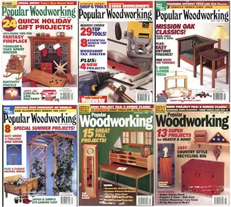 Popular Woodworking Full Year Collections 1996