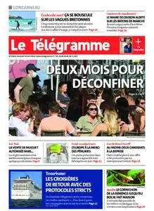 Le Télégramme Concarneau – 30 avril 2021