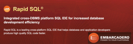Embarcadero Rapid SQL 7.6.0.3370