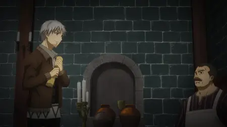 Spice and Wolf MERCHANT MEETS THE WISE WOLF S01E09 Sweet Honey and Bitter Armor