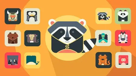 Adobe Illustrator: How to Draw Squared Animals Icons