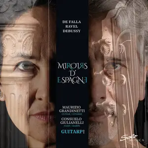 Guitarp Duo - Miroirs d'Espagne (2024) [Official Digital Download 24/96]