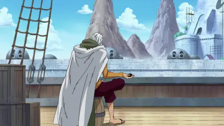 One Piece (1999 S14E30 An Unbelievable Return! Luffy at the Marine Headquarters! Koten Gars