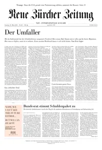 Neue Zurcher Zeitung International  - 22 März 2025