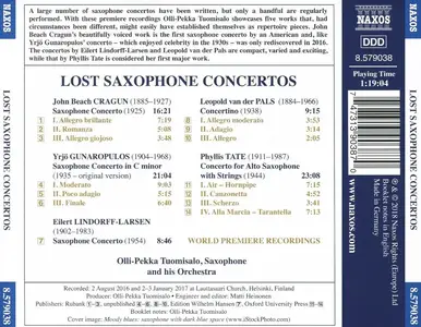 Olli-Pekka Tuomisalo and his Orchestra - Lost Saxophone Concertos (2018)