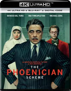 The Phoenician Scheme (2025) [Dual Audio, MultiSubs] + Extras
