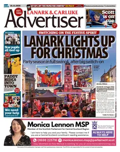 Lanark And Carluke Advertiser - 21 November 2024