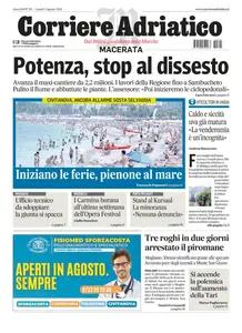 Corriere Adriatico Macerata - 5 Agosto 2024