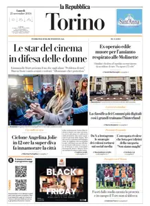 la Repubblica Torino - 25 Novembre 2024