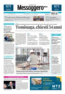 Messaggero Veneto Udine - 30 Maggio 2025