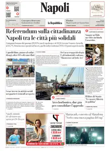la Repubblica Napoli - 10 Giugno 2025