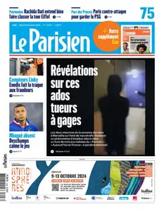 Le Parisien du Mardi 8 Octobre 2024