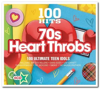 VA - 100 Hits – 70s Heart Throbs [5CD Box Set] (2016)