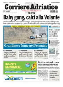 Corriere Adriatico Fermo - 4 Agosto 2025