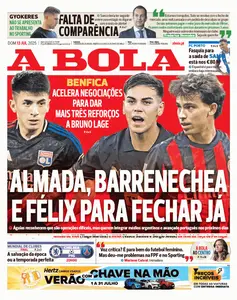 A Bola - 13 Julho 2025