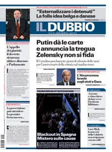 Il Dubbio - 29 Aprile 2025