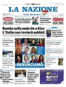 La Nazione Pistoia Montecatini - 29 Agosto 2025