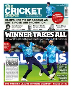 The Cricket Paper - 29 September 2024