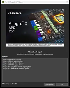Cadence OrCAD X Platform 2025.1 (25.10.000)