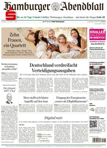 Hamburger Abendblatt - 24 Juni 2025