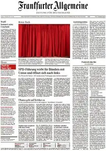 Frankfurter Allgemeine Zeitung vom Freitag, 15. November 2013