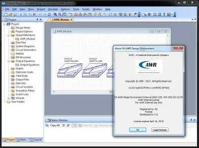 NI AWR Design Environment 13.02