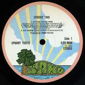 Spooky Tooth - Spooky Two (Island 1969) 24-bit/96kHz Vinyl Rip
