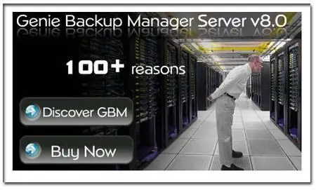 Genie Backup Manager Server v8.0.313.483