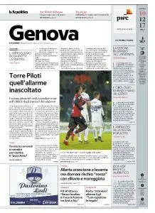 la Repubblica Genova - 10 Dicembre 2017