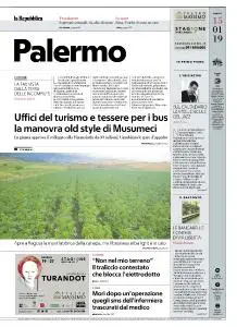 la Repubblica Palermo - 15 Gennaio 2019