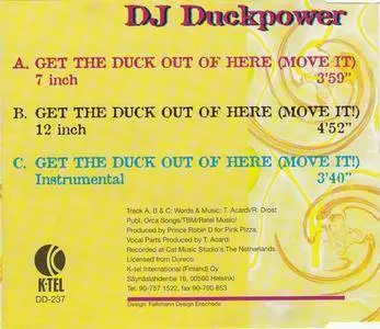 DJ Duckpower - Get The Duck Out Of Here (Move It!) (Finland CD5) (1995) {K-Tel}