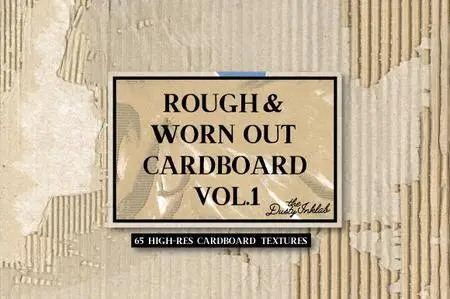 CreativeMarket - Rough & Worn Out Cardboard Vol. 1