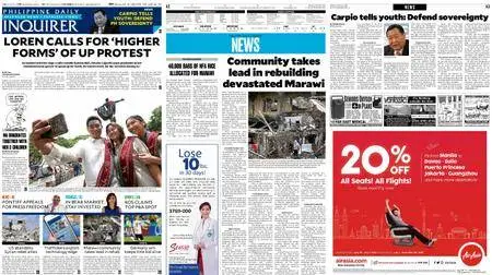 Philippine Daily Inquirer – June 25, 2018