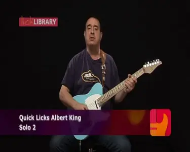 Lick Library: Quick Licks - Albert King Style Rumba Blues, Key of A